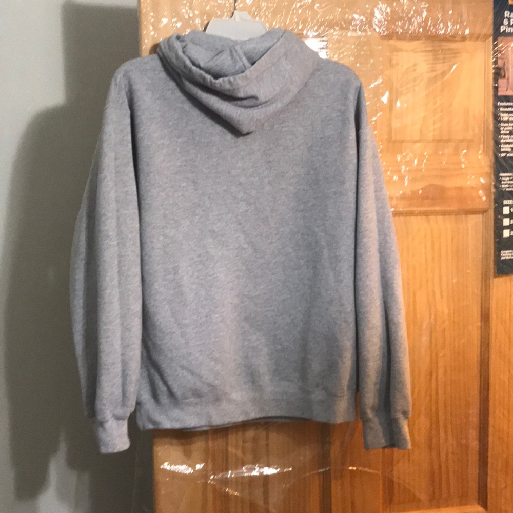 Savage red box logo street wear hoodie - Picture 10 of 12